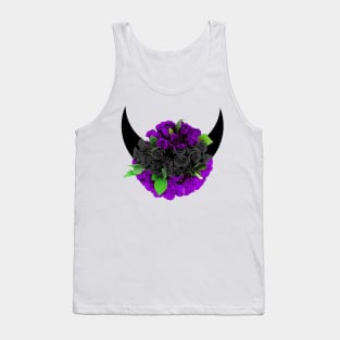 PURPLE DARK ROSE Tank Top